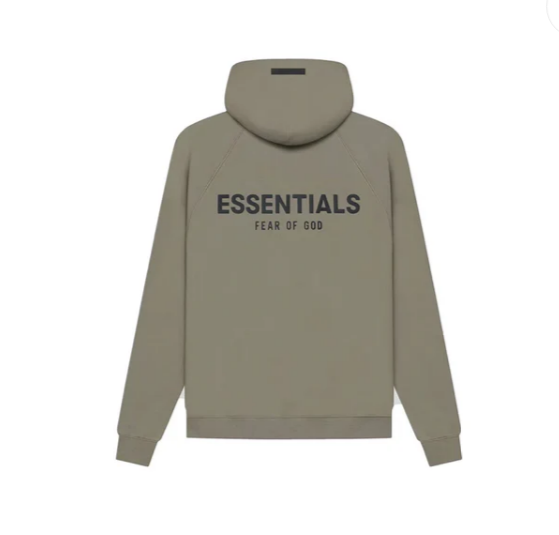 Fear of God Essentials Pull-Over Hoodie - Taupe