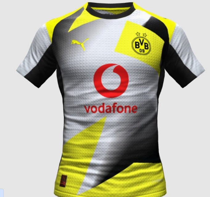 Camisola Dortmund 25/26 Alternativa