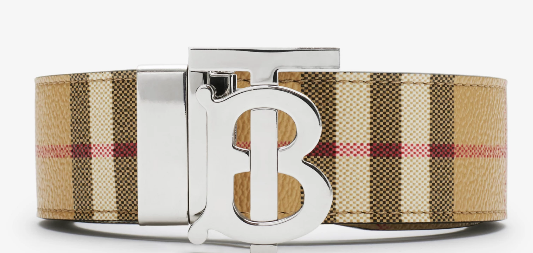 Burberry Cinto Branco