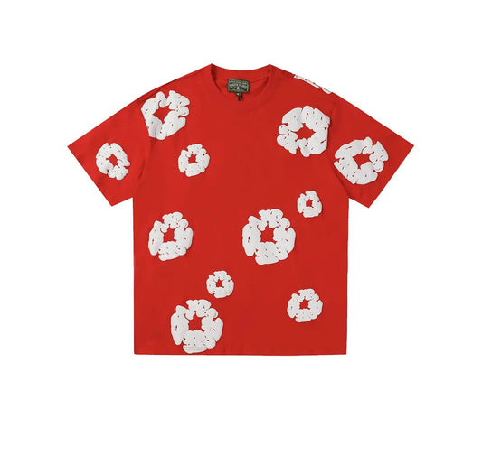 Denim Tears T-Shirt Vermelha