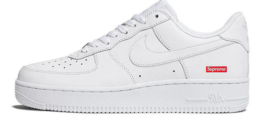 Nike Air Force 1 Supreme Brancos