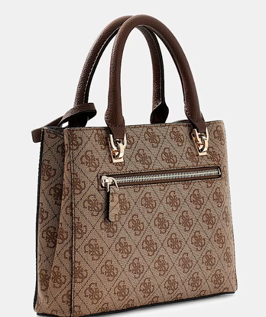 Guess Mala Noelle 4G Castanho