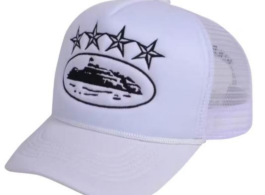 Corteiz Chapéu 5 Starz Alcatraz Branco