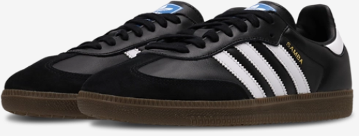 Adidas Samba Black White Gum