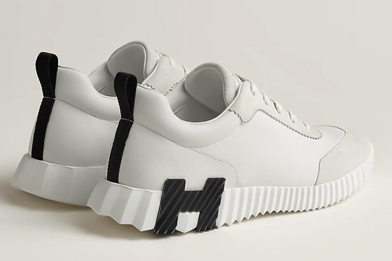 Bouncing Sneaker Hermes White