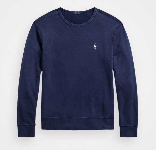 Ralph Lauren Camisola Azul e Branco