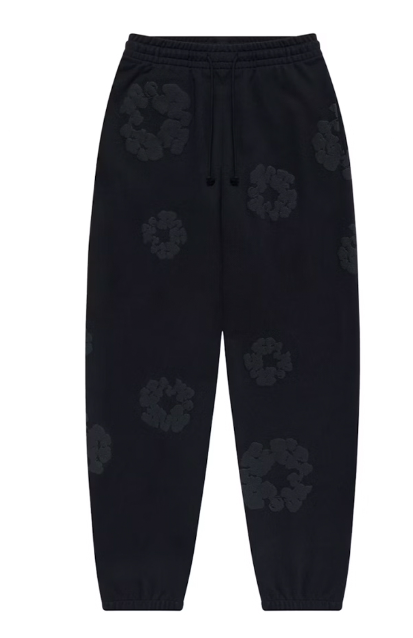 Denim Tears Calças Preto e Cinza