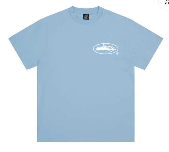 Corteiz OG Island T-shirt - Baby Blue