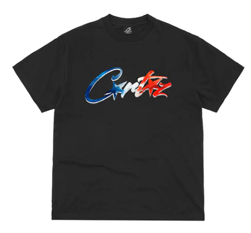 Corteiz France T-shirt - Black