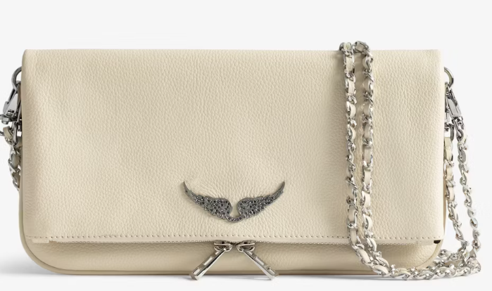Zadig Mala Rock Clutch Branco