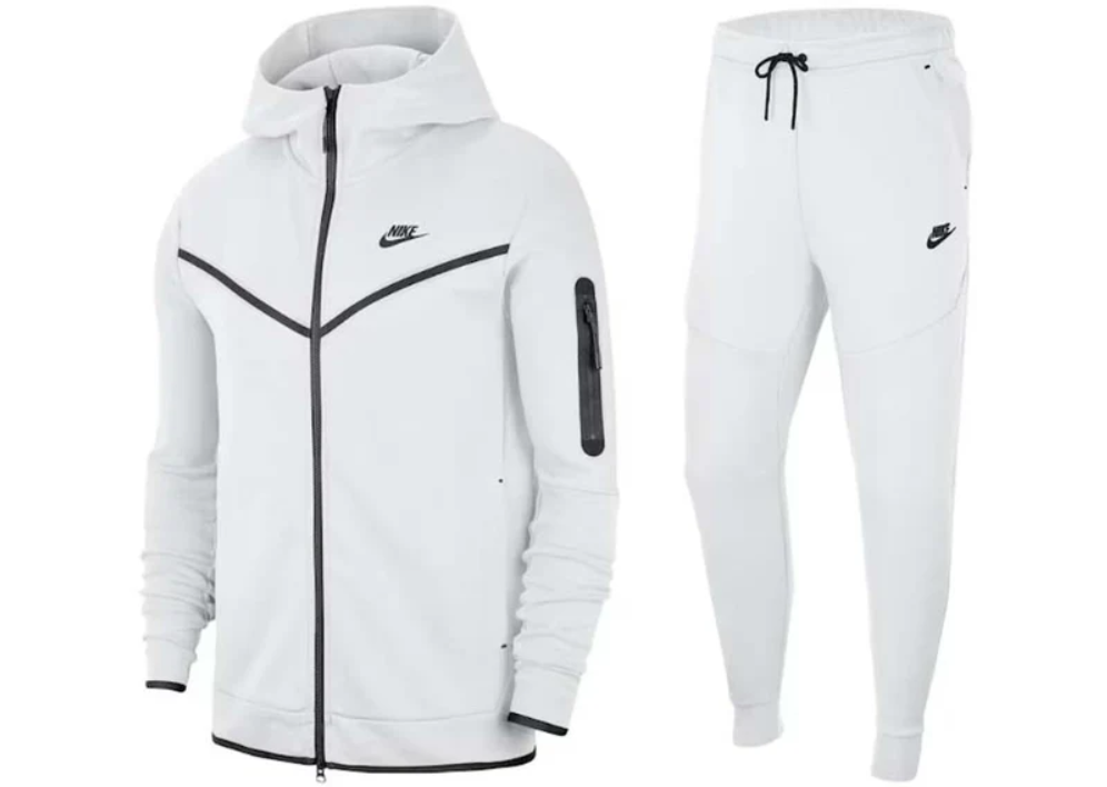 Nike Tech Fleece Tracksuit Branco