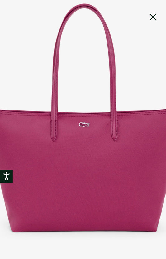 Lacoste Mala Tote L.12.12 Rubine