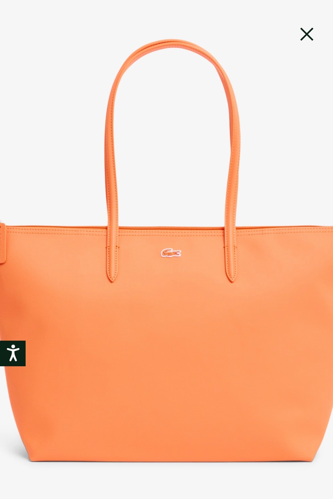 Lacoste Mala Tote L.12.12 Laranja