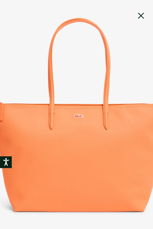 Lacoste Mala Tote L.12.12 Laranja