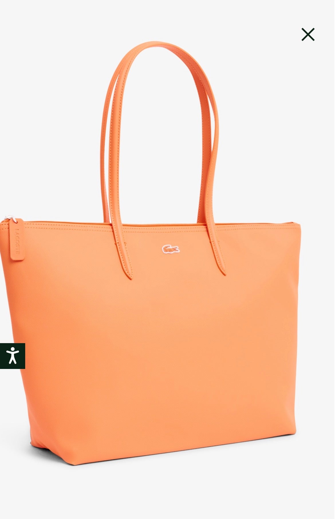Lacoste Mala Tote L.12.12 Laranja