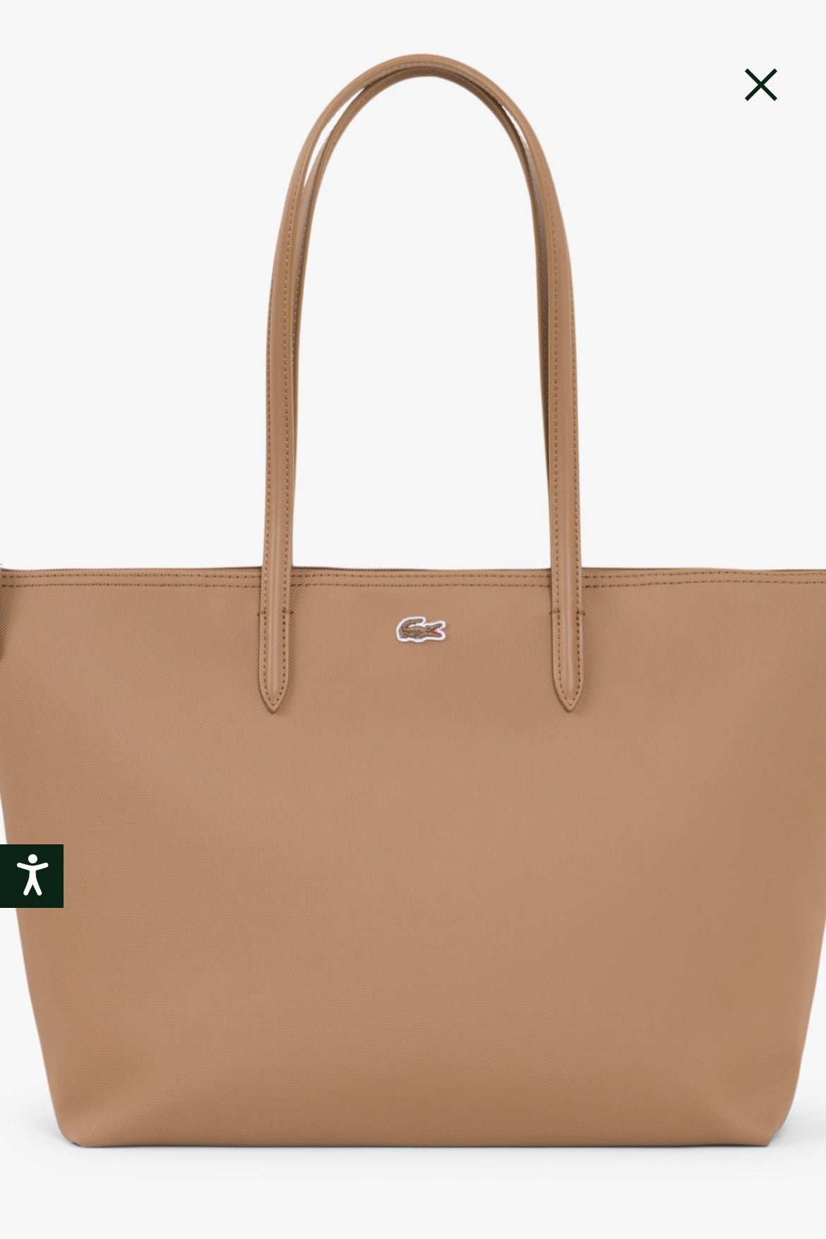 Lacoste Mala Tote L.12.12 Castanho