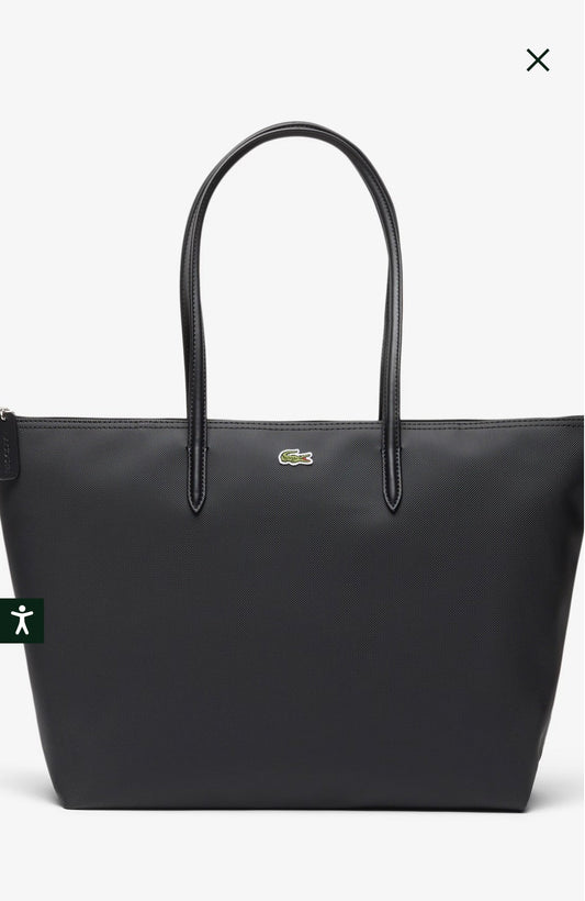 Lacoste Mala Tote L.12.12 Black