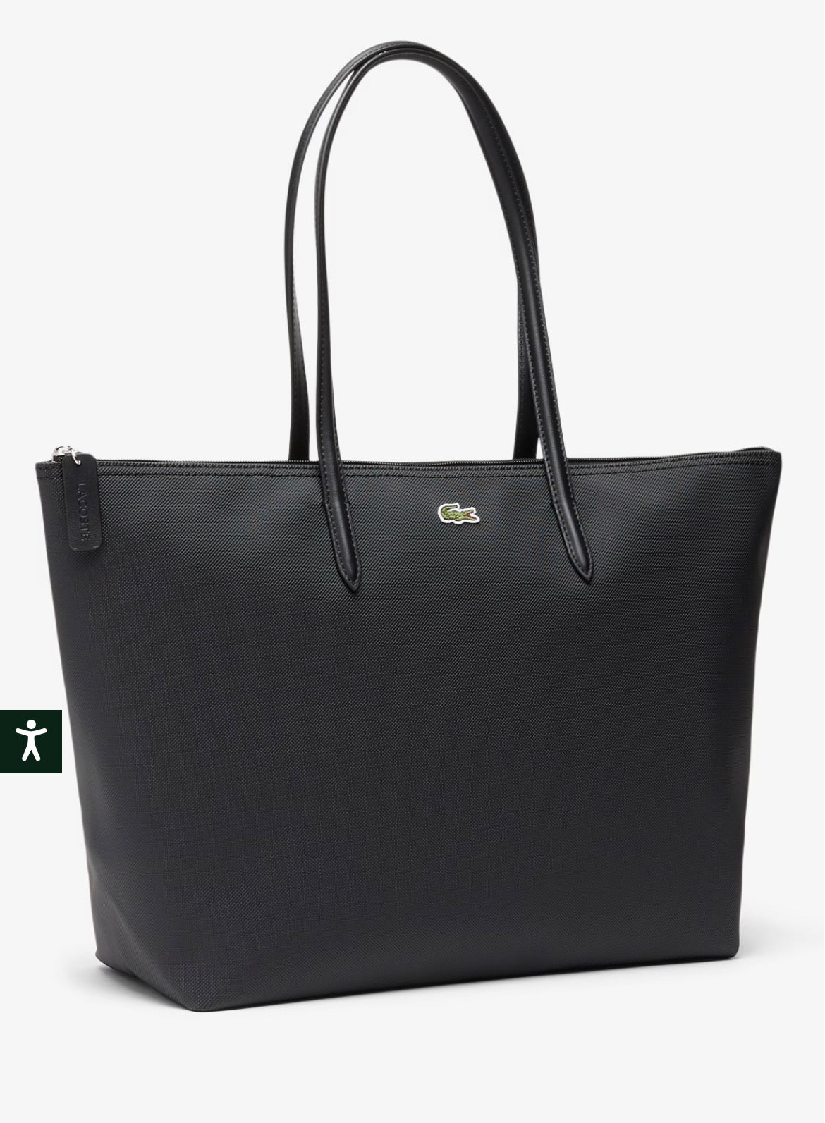 Lacoste Mala Tote L.12.12 Black