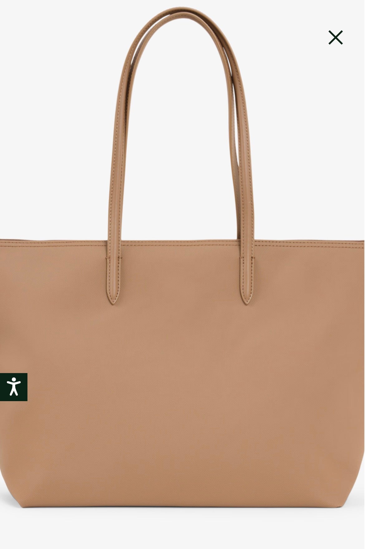 Lacoste Mala Tote L.12.12 Castanho