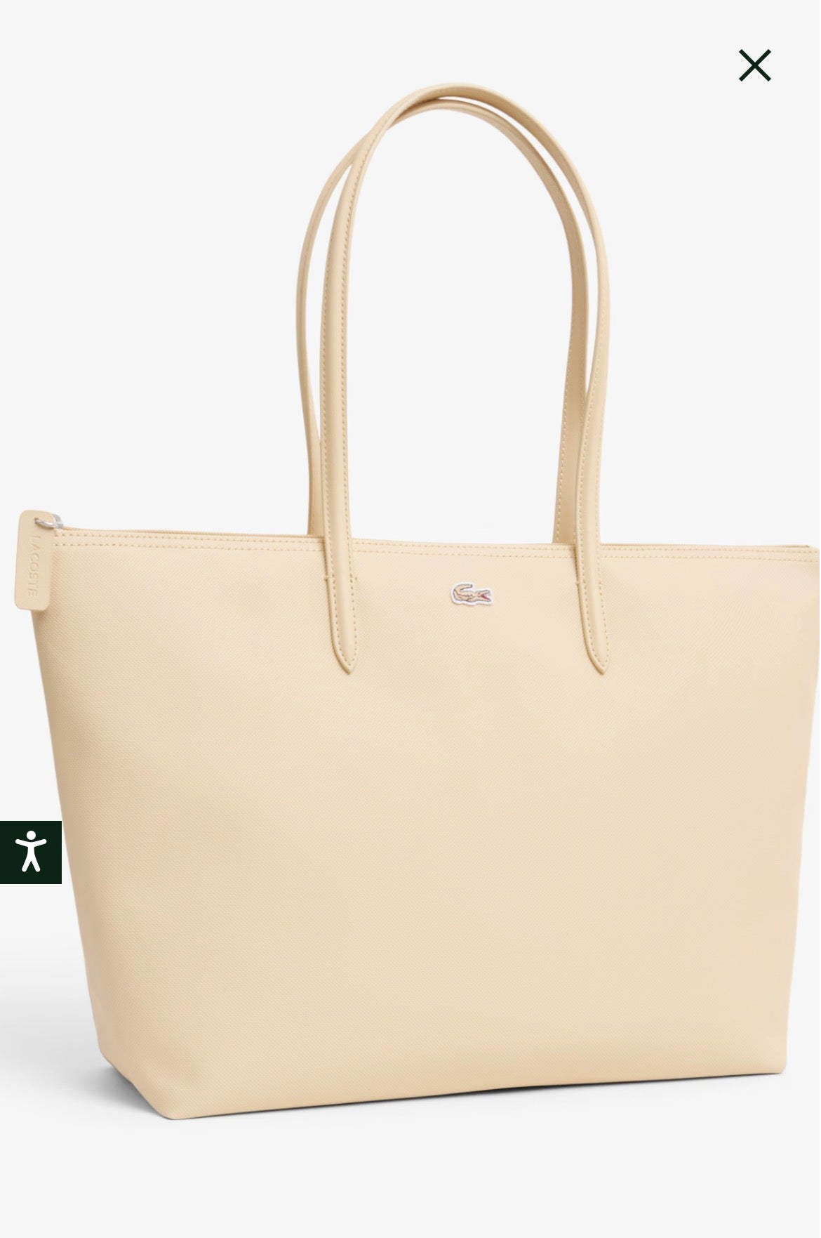 Lacoste Mala Tote L.12.12 Millet