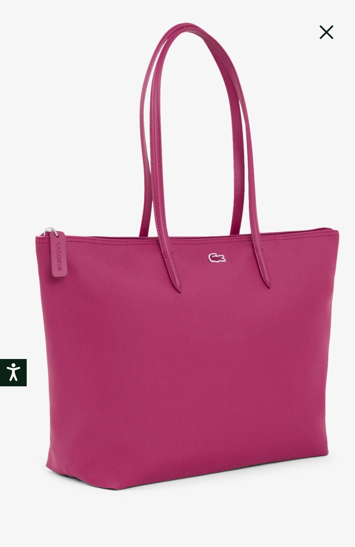Lacoste Mala Tote L.12.12 Rubine