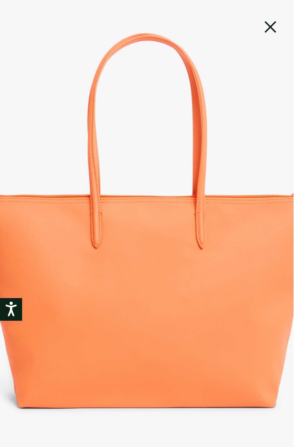 Lacoste Mala Tote L.12.12 Laranja