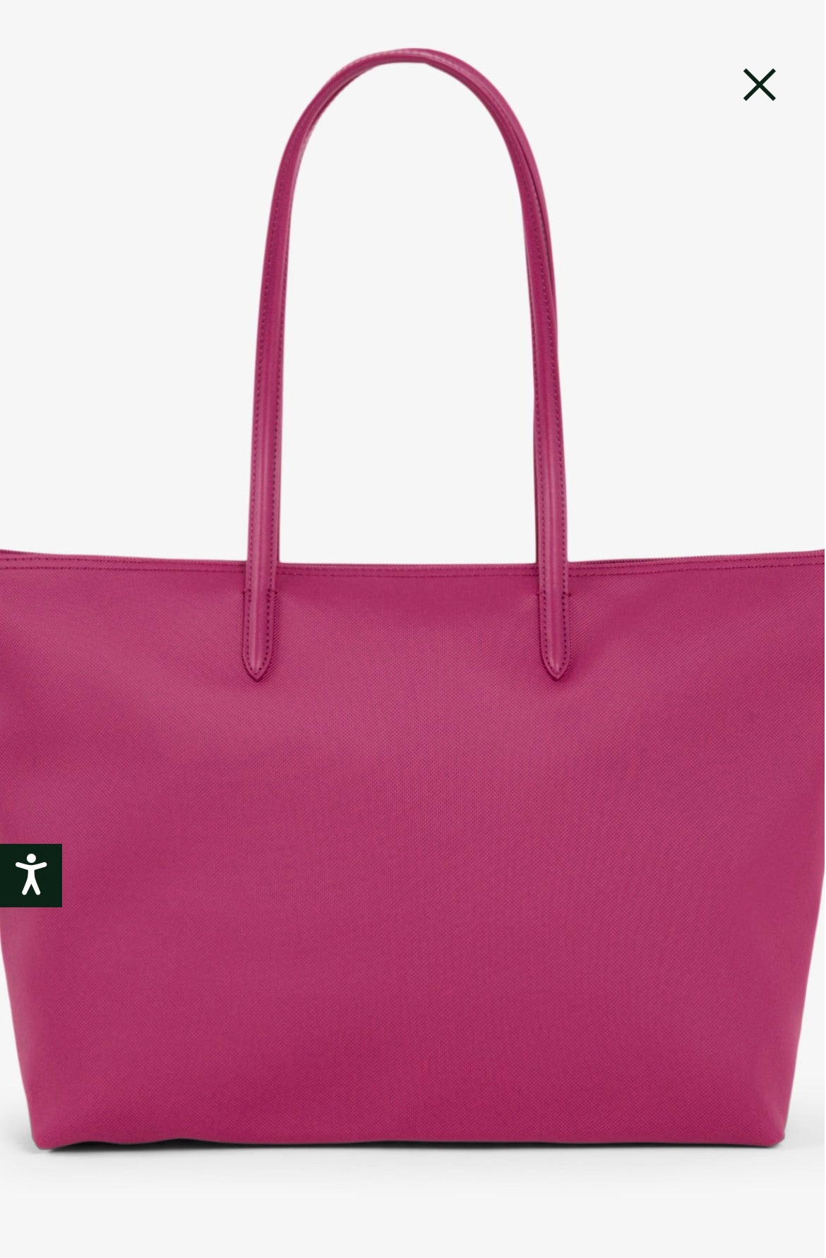 Lacoste Mala Tote L.12.12 Rubine