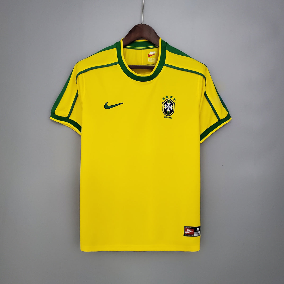Camisola Retro Brazil 1998
