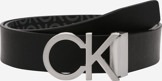 Calvin Klein Cinto Prateado