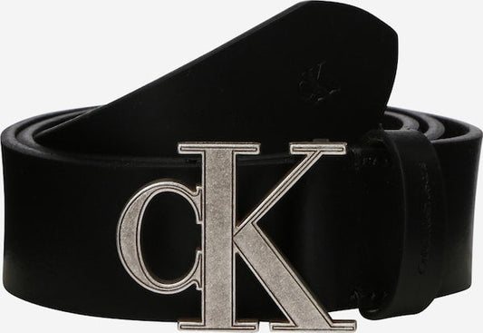 Calvin Klein Cinto Prateado